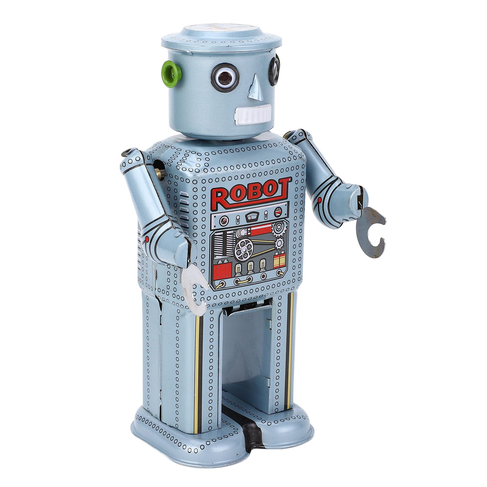 

EBTOOLS Vintage Robot Retro Iron Clockwork Toy - Unique Decorative Piece for Cafes, Bars, and Collectibles