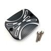 1PC CNC Cut Clutch Brake Master Cylinder Cover For Harley Touring FLHX FLHT CVO