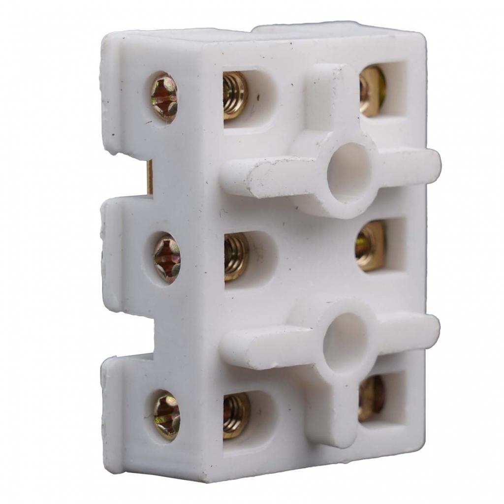 White Connection Box 43*33 Mm Accessories For Motor Capacitor