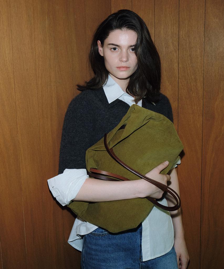 108Pound Kevin Shopper Bag_Olive