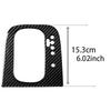 For Volkswagen VW Golf 6 GTI MK6 2008 2009 2010 2011 2012 2013 Car Center Console Gear Shift Panel Trim Cover Carbon Fiber Look