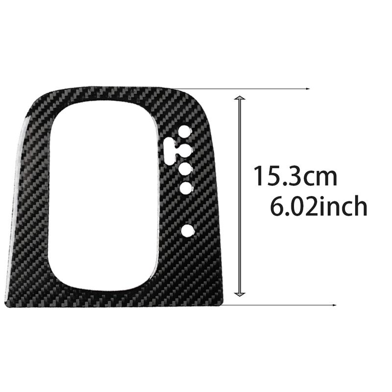 For Volkswagen VW Golf 6 GTI MK6 2008 2009 2010 2011 2012 2013 Car Center Console Gear Shift Panel Trim Cover Carbon Fiber Look