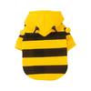 Bee Pet Puppy Coat Apparel Outfit Dog Hoodies Winter Warm Cat Cosplay Costume Holiday Outfit for Small Medium Dogs & Cats