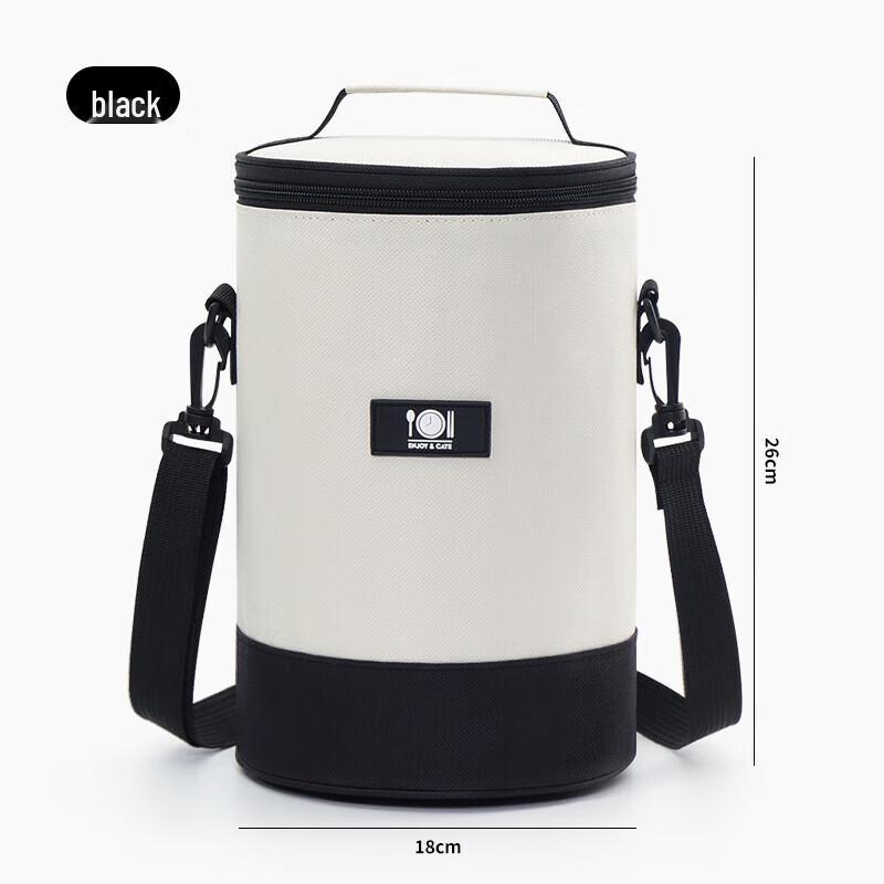 OEING Round Insulated Lunch Bag