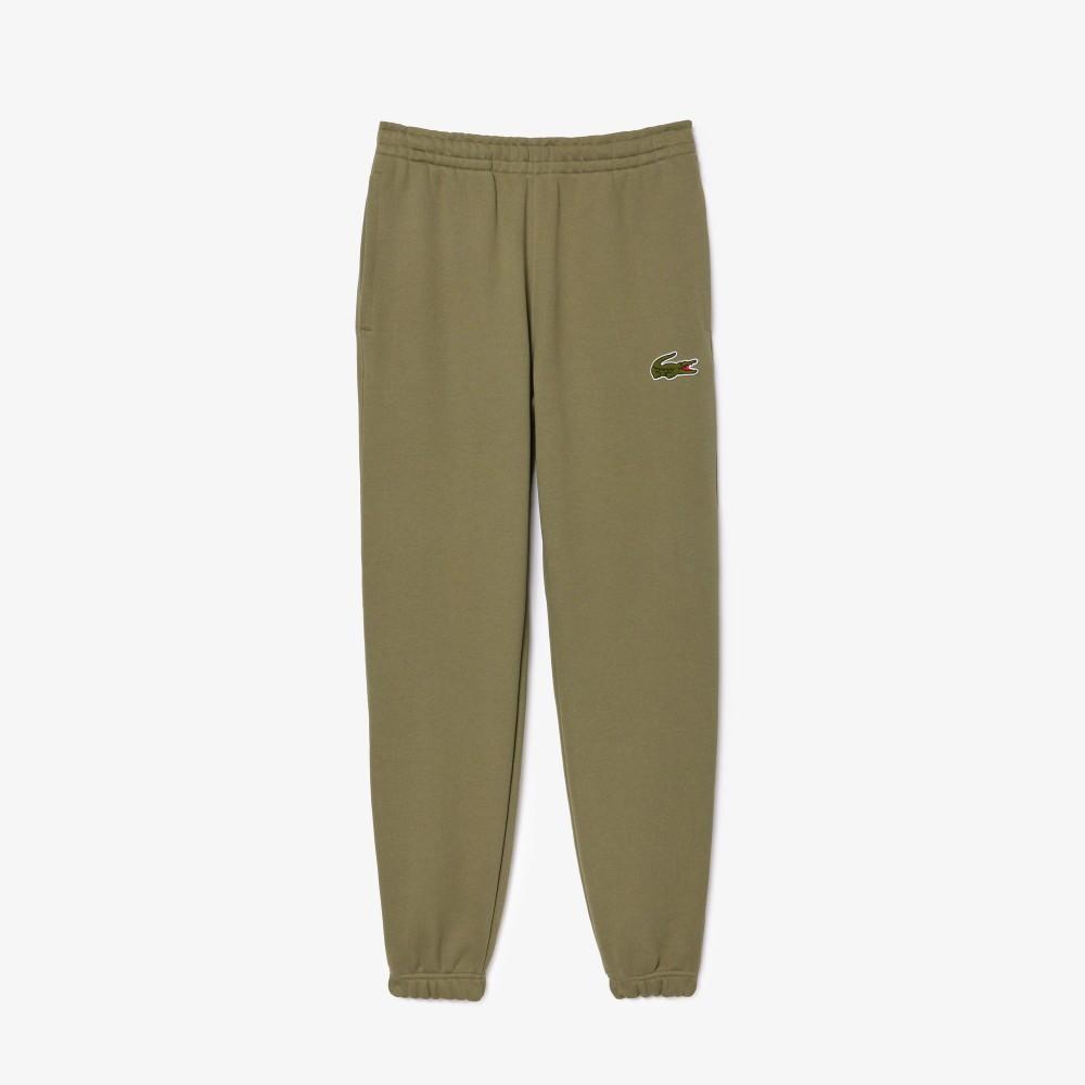 Lacoste Men's Relaxed Fit Big Crocodile Sweatpants XH2750-54NBMY