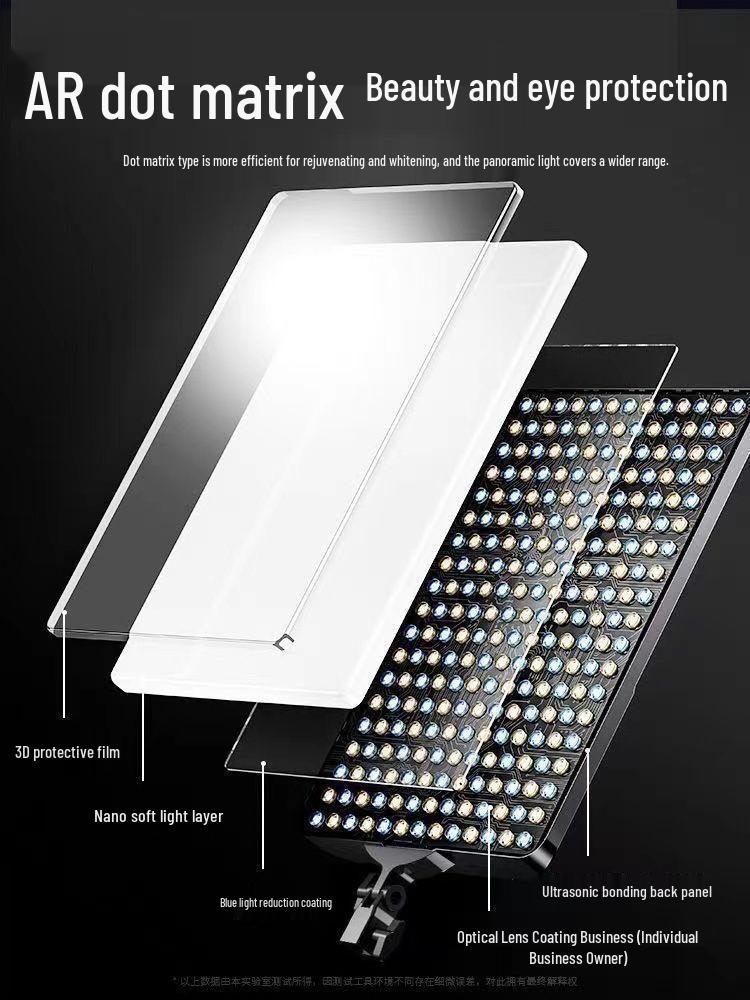 Panou profesional de lumină LED pentru streaming live și fotografie de interior