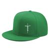 Faith Letter Cross Embroidery Hip-Hop Hats for Men Women Outdoor Adjustable Hardtop Breathable Sunscreen Sport Baseball Cap 1PC