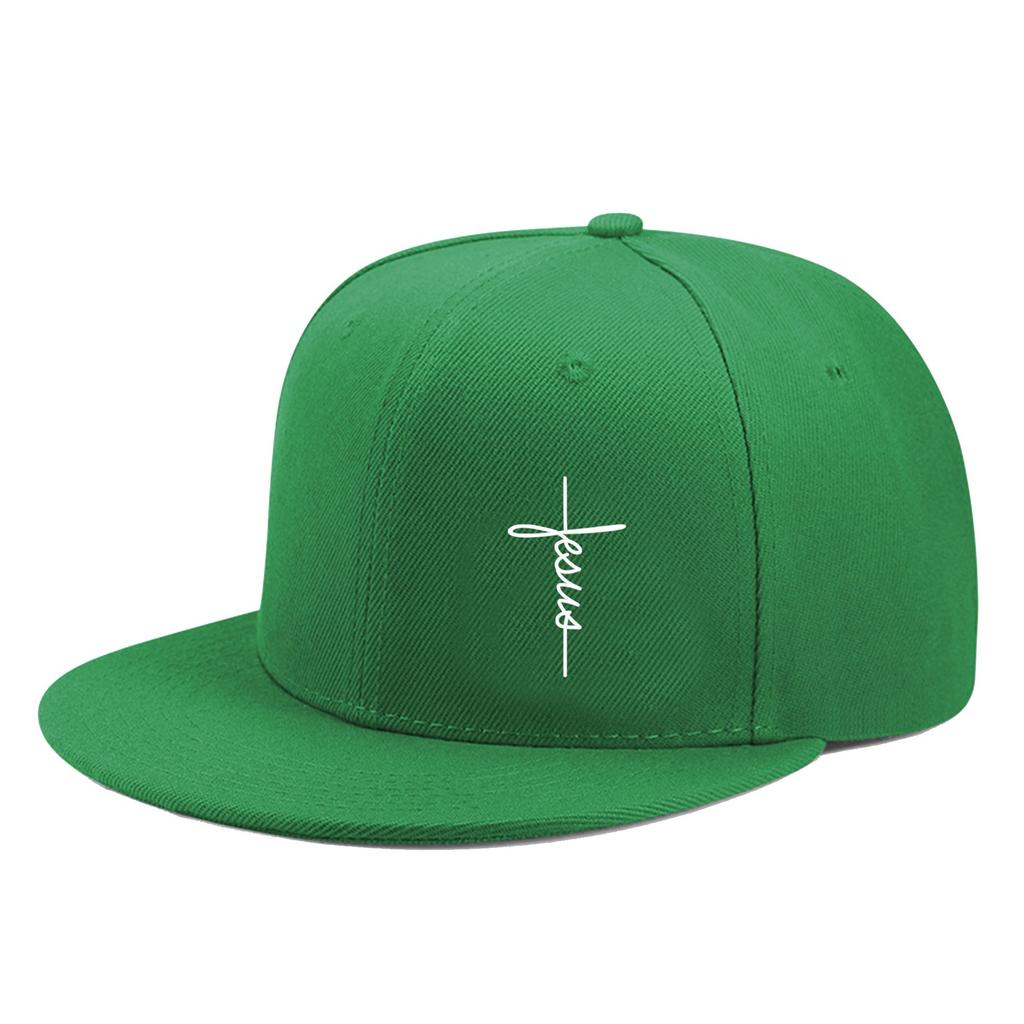 Faith Letter Cross Embroidery Hip-Hop Hats for Men Women Outdoor Adjustable Hardtop Breathable Sunscreen Sport Baseball Cap 1PC