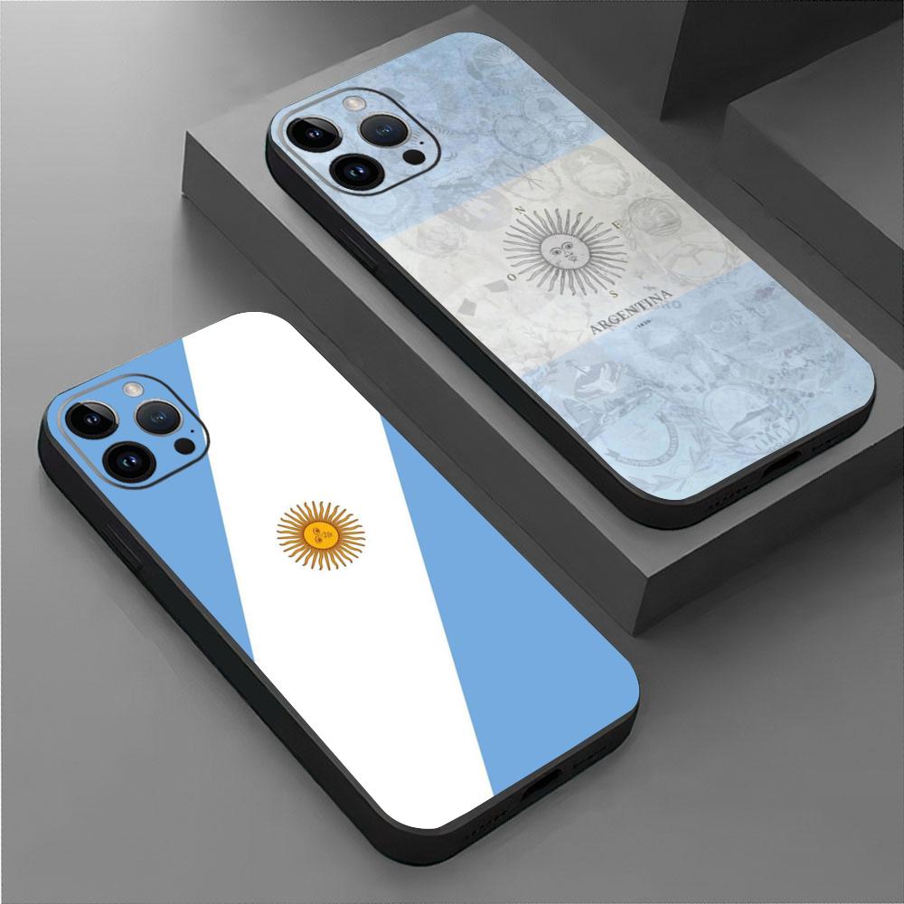 Uruguay flag ins Phone Case For iPhone 16 16e 15 14 13 12 11 XS XR Plus Mini Pro Max Soft black Shockproof Cover