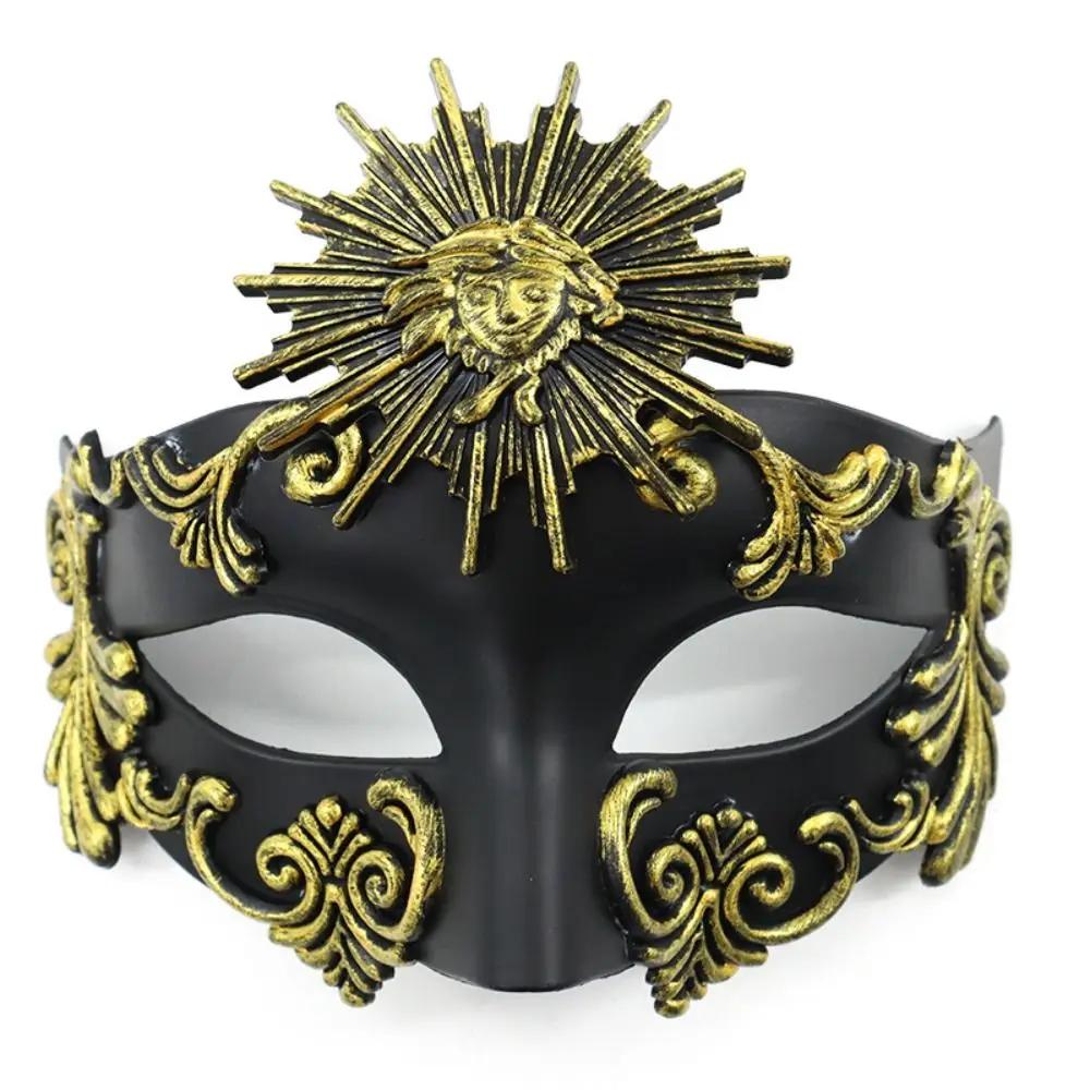 Carnival Costume Props Photo Prop Ancient Greece God Halloween  Masks Party Cosplay Props Half Face Mask Prom Party Supplies