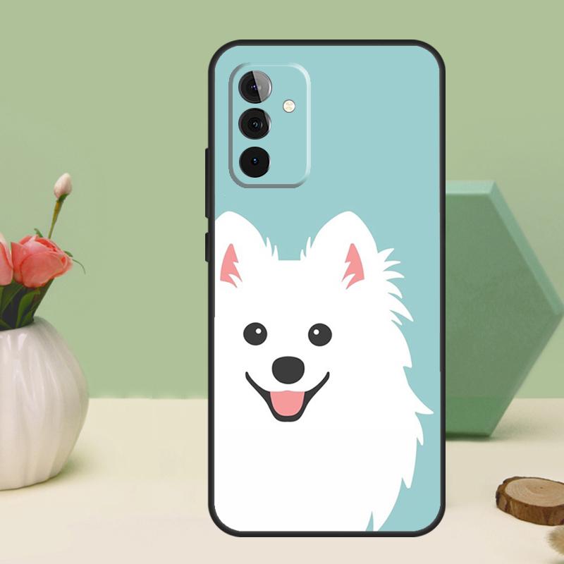 Japanese Spitz Dog For Samsung Galaxy A16 A55 A35 A15 A32 A12 A22 A52 A54 A34 A14 A56 A36 A26 A13 A53 A06 Case