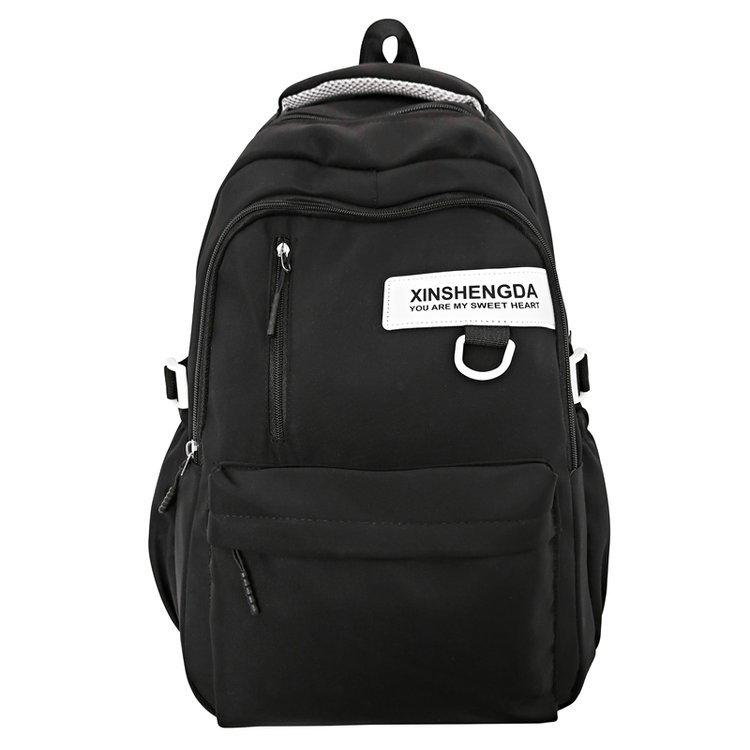 Schoolbag female ins Korean version, large capacity, lightweight and versatile schoolbag, fourth, fifth and sixth grades, middle and high school