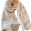 Rainbow Candy Beans Ideas Atmosphere Yarn New Korean Version Scarf Women's Winter Sweet Tassel Warm Imitation Cashmere Scarf