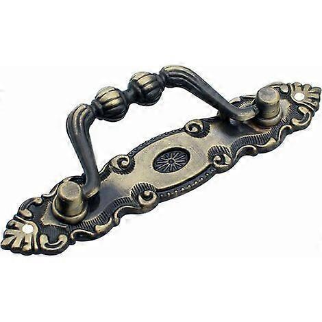 4 Pcs Antique Zinc Drawer Handle Bronze Drawer Handle Vintage Furniture Handle