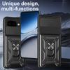 Slide Lens Armor Funda for Google Pixel 9A Case Magnetic Ring Stand Holder Cover for Google Pixel 8 9 Pro XL 8A Case