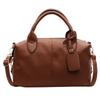 1pcs Fashion Retro PU Leather Shoulder Bag Large Capacity Outdoor Travel Casual Commute Handbag Crossbody Bag