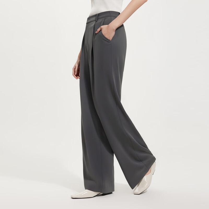 Women's High-Waist Slim-Fit Commuter Suit Trousers