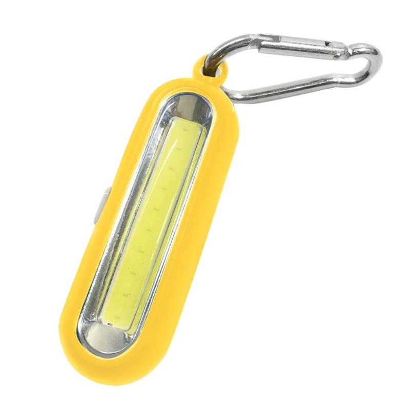 Mini Keychain Pocket Torch Battery Powered LED Light Flashlight Lamp, Strong Light Small Keyring Light Torch Flashlight