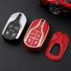 SANRILY Inteligentny Kluczyk Kluczyk Kluczyk Ochrona dla Maserati Premium TPU Silikonowe Etui, Uchwyt, Pokrowiec, Ghibli, Levante, Quattroporte, itp., Ochrona,