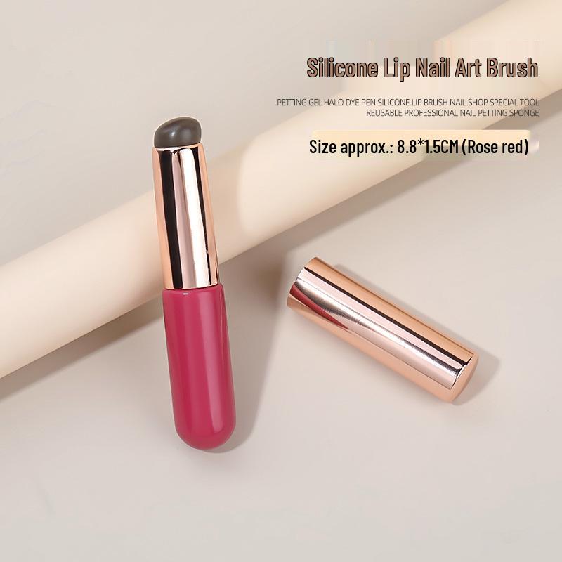 

Силиконовая кисть для растушевки градиента: Многофункциональный инструмент для нейл-арта и макияжа губ