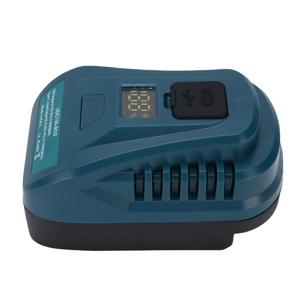 100W Fast Charger Converter 2 Way Charging for BAT609 BAT611 BAT612 BAT618 BAT619 BAT620 18V Li