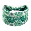 Boho Headband Mandala Flower Hair Band Stretch Sweat-wicking Bandeau for Women with Wide Brim