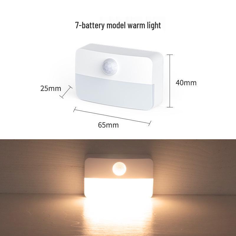 Smart Wireless LED Motion Sensor Night Light for Home, Wake-up, Bedside, Bathroom, Hallway, and Closet