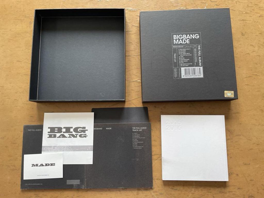 [USED] BIGBANG MADE THE FULL ALBUM Korean Edition with Bonus