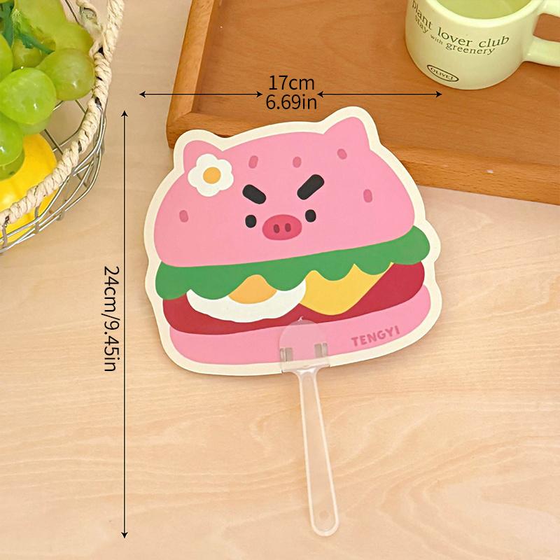 1/5/10pcs Cartoon Fan Kapibala Fans Portable Animal Fans Cool Summer Fan Handheld Fan Wedding Hand Fans for Women Abanico