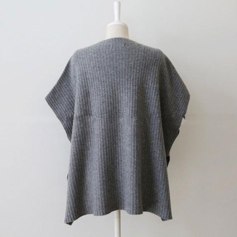 Autumn Solid Loose Short Sleeve Knitted Sweater Vest Women Fashion Winter Casual Pullover Knitwear Vests Woman Elegant Simple Sweaters Waistcoat 25095