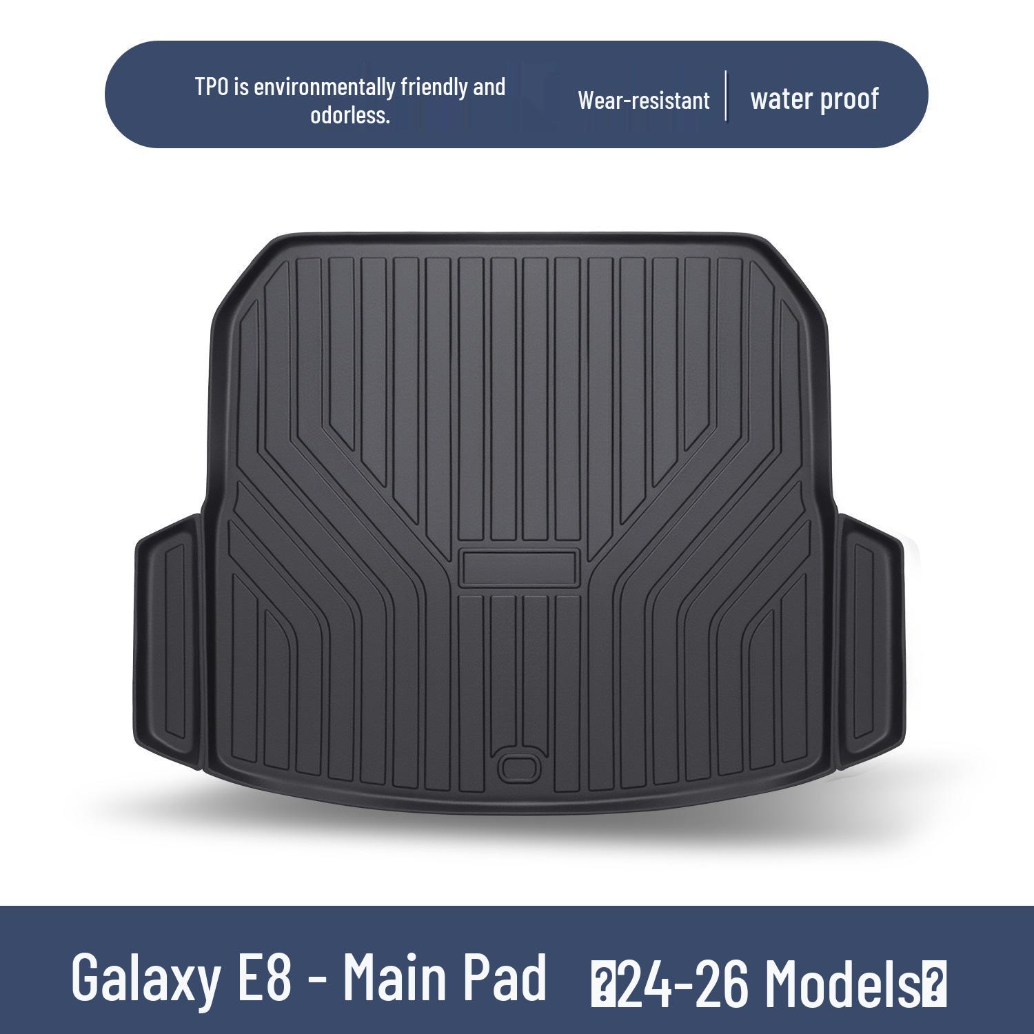 

Коврик в багажник Geely Galaxy E8 из TPE - Аксессуар для интерьера автомобиля 100x90 cm