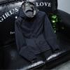 Men's Jacquard Embroidery Hooded Jacket - 2025 Autumn European Style