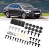 40pcs Car Undertray Clip Screws Compact Shockproof Engine Undercover Splash Shield Guard Body Bolt Replacement Avensis