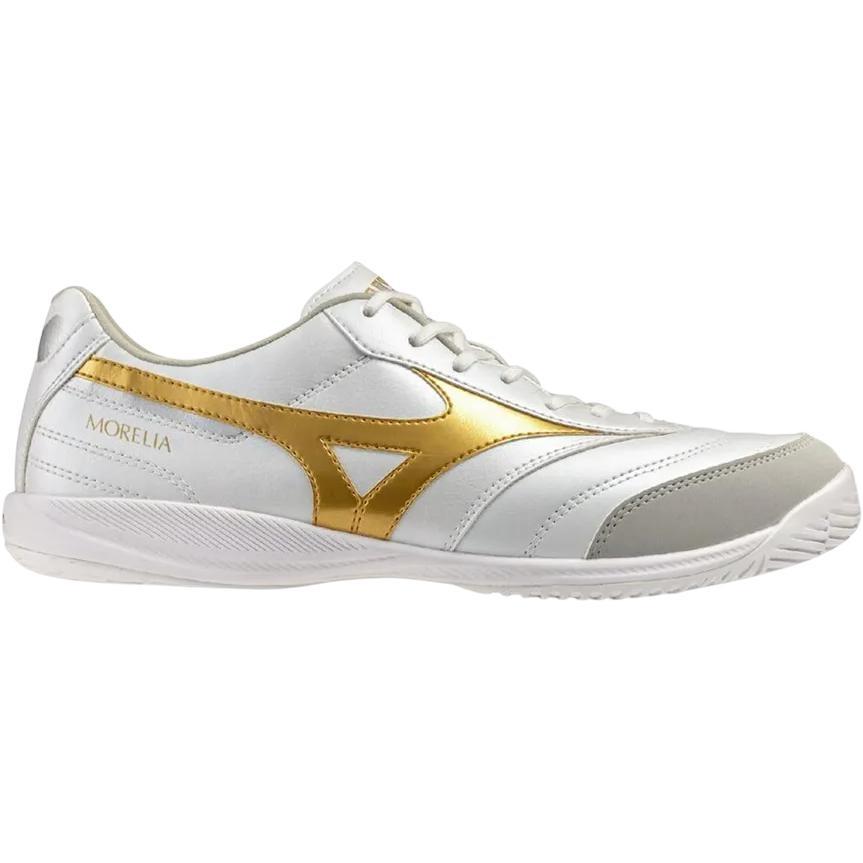 Mizuno Morelia Sala Pro Comfortable Soccer Shoes Unisex Soccer Shoes White Platinum Q1GA261350