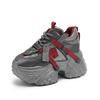 8623 Heightened Platform Internet Celebrity Popular Dad Shoes Women 2025 Autumn New Versatile Sports Casual Shoes