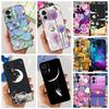 For Motorola Edge 30 Neo Case Cute Fashion Flower Astronaut Slim TPU Soft Black Cover For Moto Edge 30 Lite Fundas Edge30 Bumper