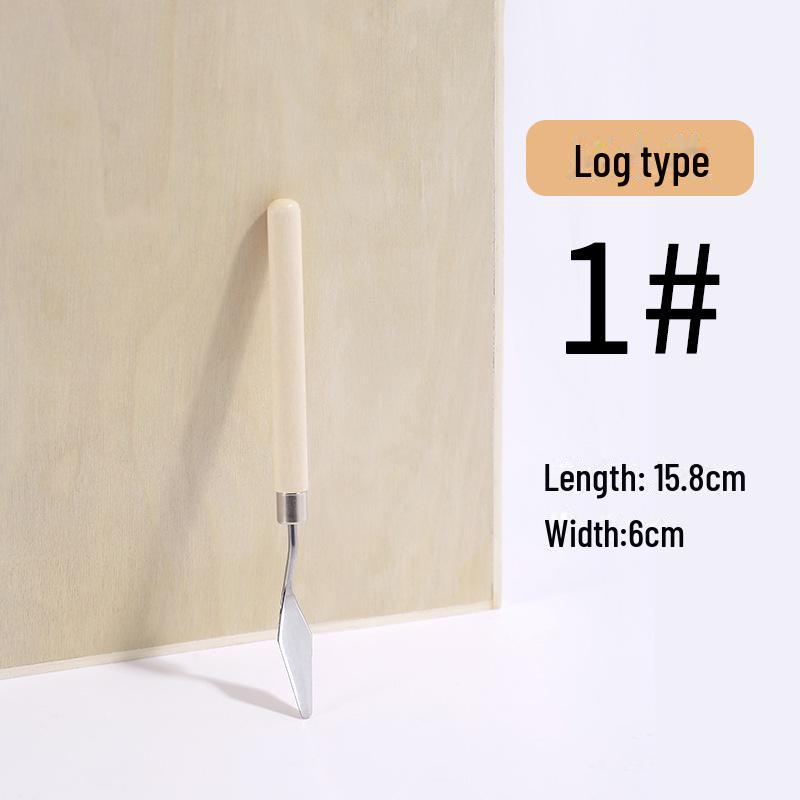 Acrylic Gouache Paint Scraper & Palette Knife Set for Art Oil Painting