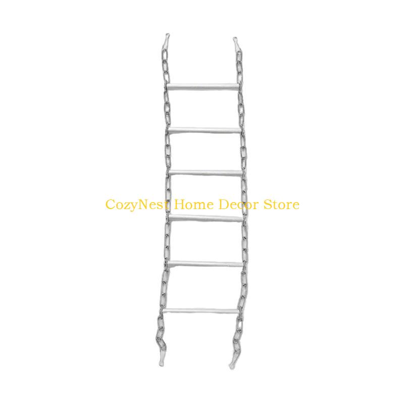 92MF Multifunctional Parrots Ladder Grinding Scratchers Toy for Conure Budgies