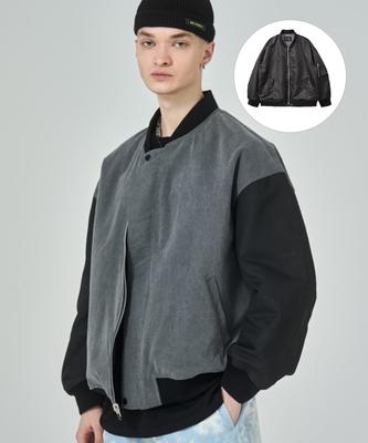 Gostreet Oversize Ma-1 Çift Taraflı Bluz