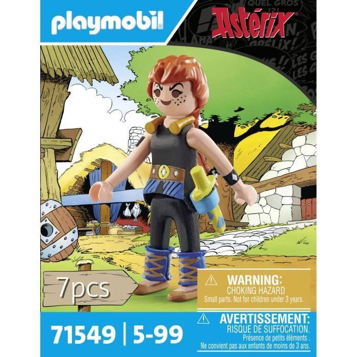 PLAYMOBIL 71549 Astérix : Adrénaline, Personnages de la BD, 7 pièces Dès 5 ans