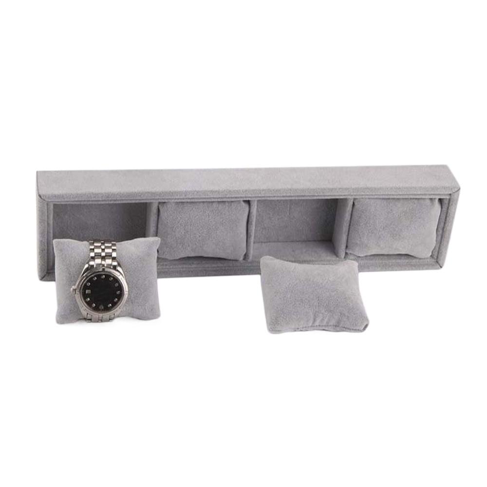 Wristwatch Case Watch Display Holder Flannelette Cloth Jewelry Box Watch Display Rack