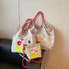 Niche Environmentally Friendly Embroidery Bag Shopping Bag Portable Shoulder Commuter Bag Lazy Bag Versatile Large-capacity Tote Bag