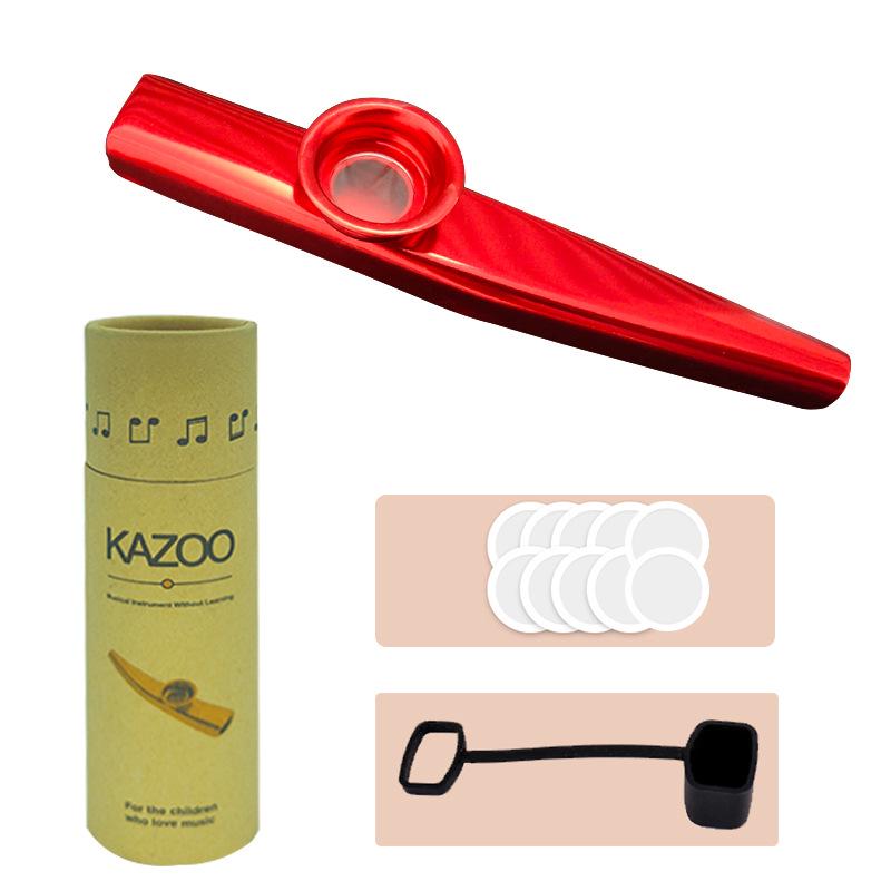 Metal Kazoo Cross-border Musical Instrument Gift Trumpet Saxophone Diaphragm