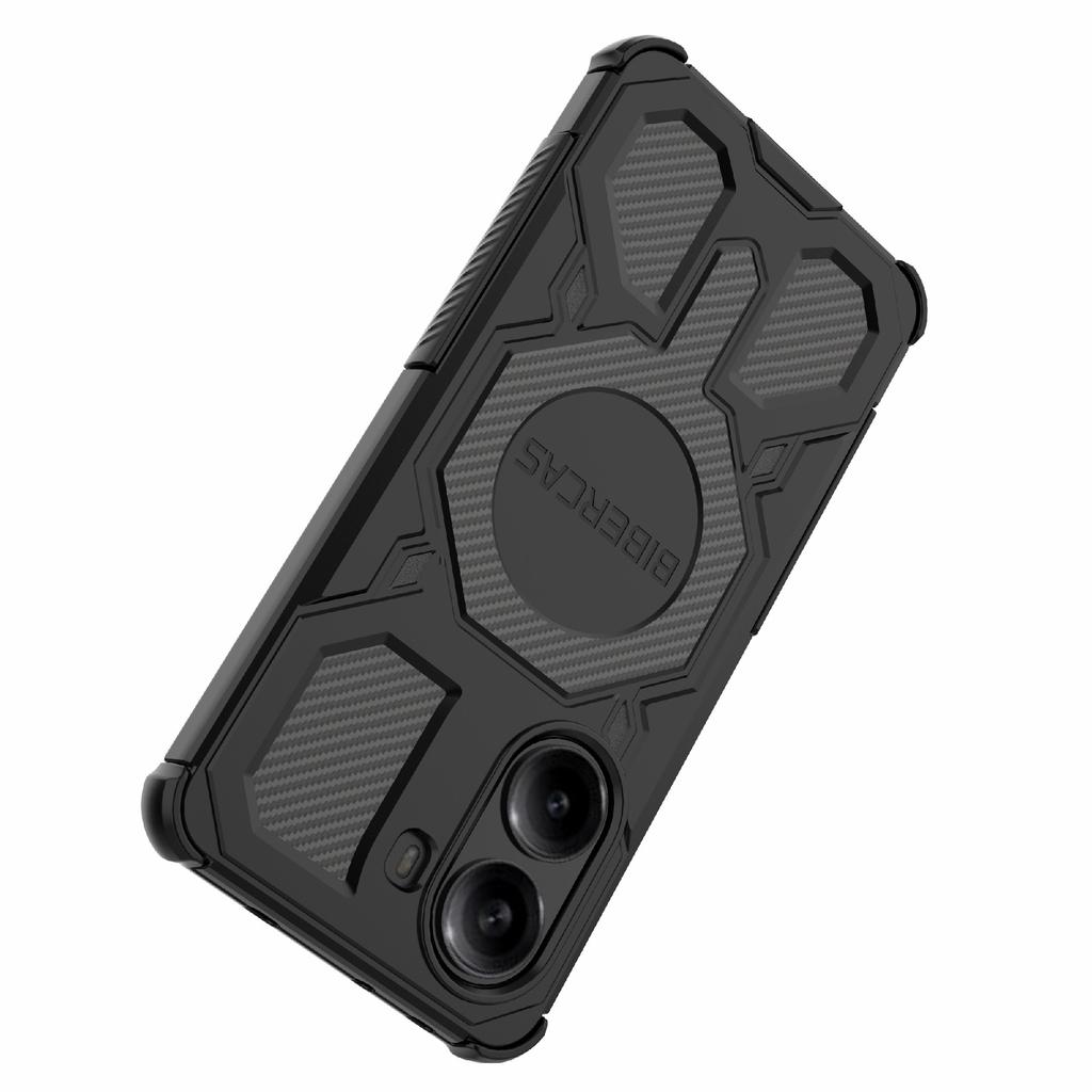 BIBERCAS J-16 Series For Xiaomi Redmi Turbo 4 5G/Poco X7 Pro 5G Case Compatible with MagSafe Anti Drop TPU+PC Phone Cover