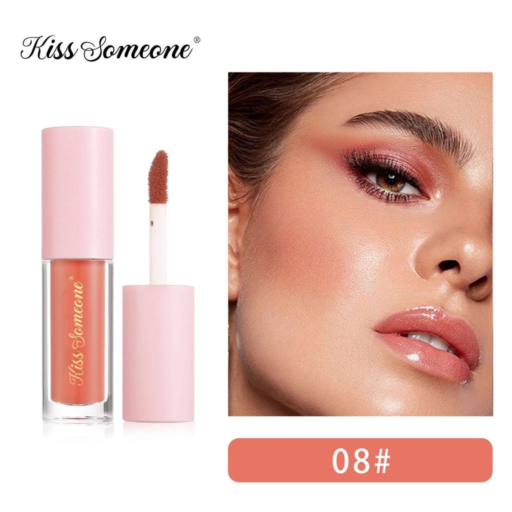 Cross-Border Best-Selling Long-Lasting Waterproof Liquid Blush: Moisturizing & Hydrating for Busy Users