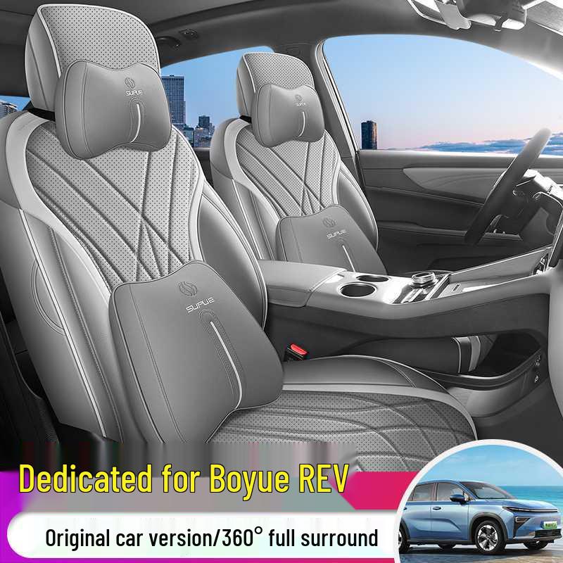 26 Styles Geely Boyue REV All-Season Platinum Edition Seat Covers - Full Coverage & Long-Endurance