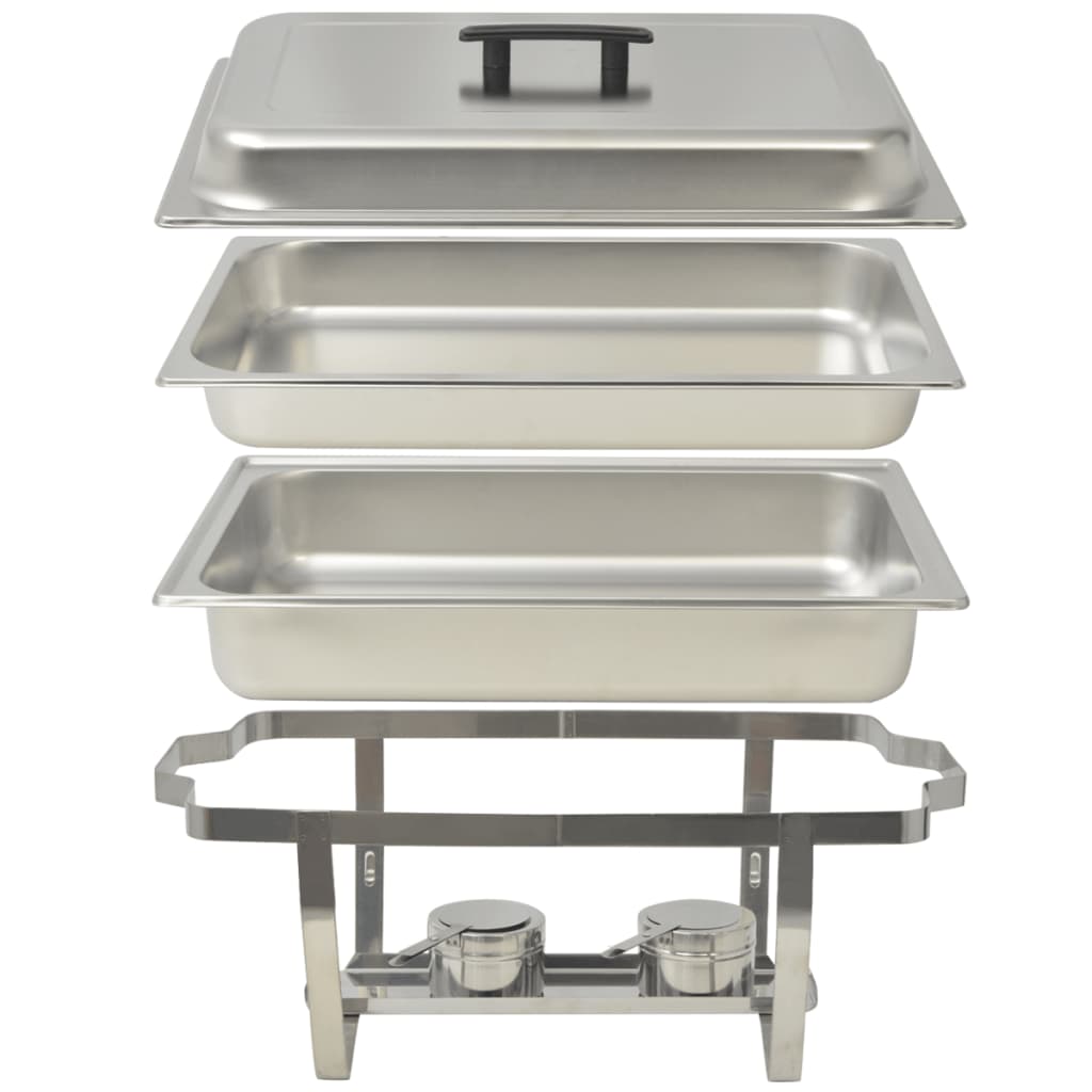 Chafing Dish Set 4 Piece Stainless Steel