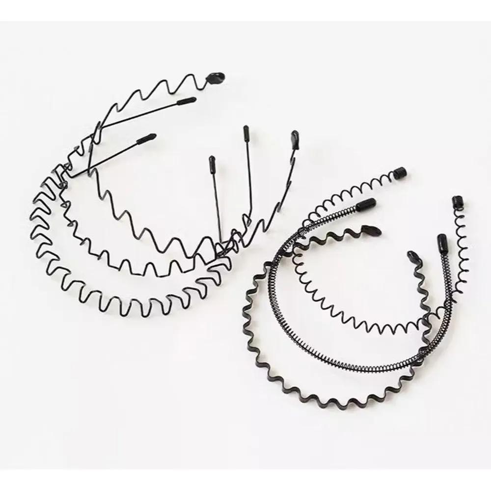 Wire Headband Unisex Lightweight Spring Wire Hairband 6-Piece Set