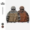 NEVIRALER Men's Hooded Workwear Jacket for Spring & Autumn (NRA51)