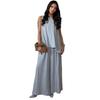2025 Summer Women's European & American Casual Fashion Set: Long-Sleeved Top & Wide-Leg Pants